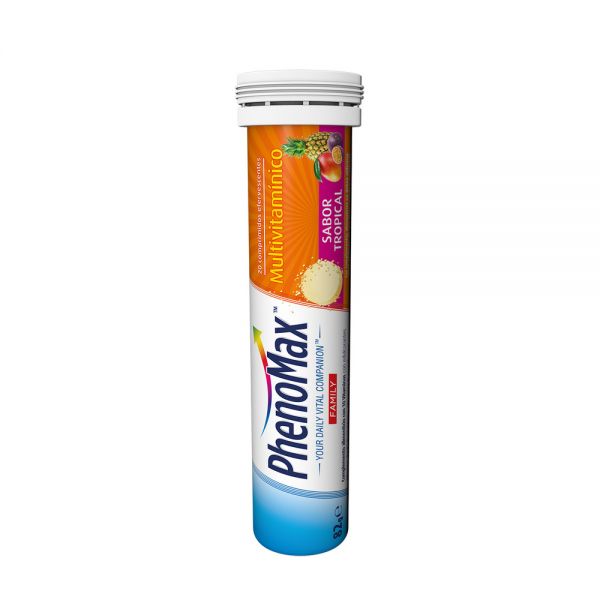 PHENOMAX MULTIVITAMINICO X 20 TABL.EFERV