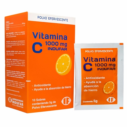 [VC10SX5G] VITAMINA C POL.EFERV.10 SOBRES X 5G