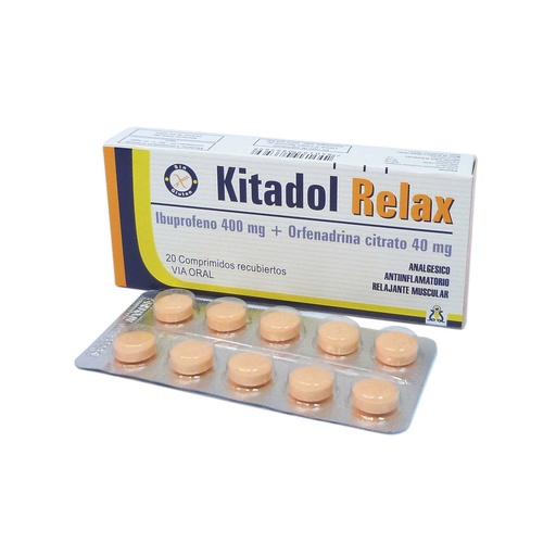 [KRX20] Kitadol Relax Caja x 20 Comp.