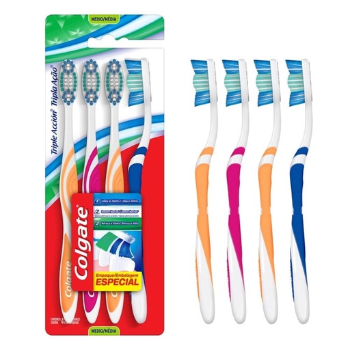 [CDATACE] CEPILLO DENTAL ADULTO TRIPLE ACCIÓN COLGATE ESPECIAL